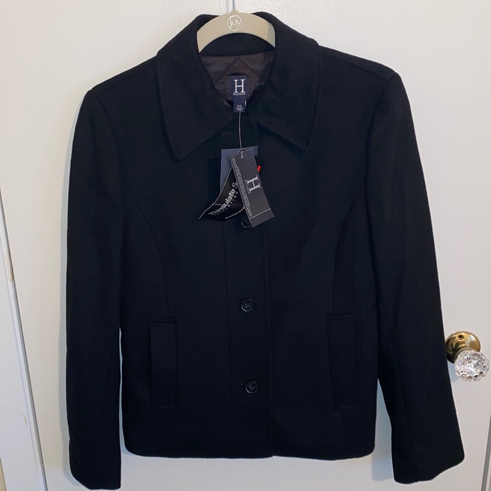Black Pea Coat